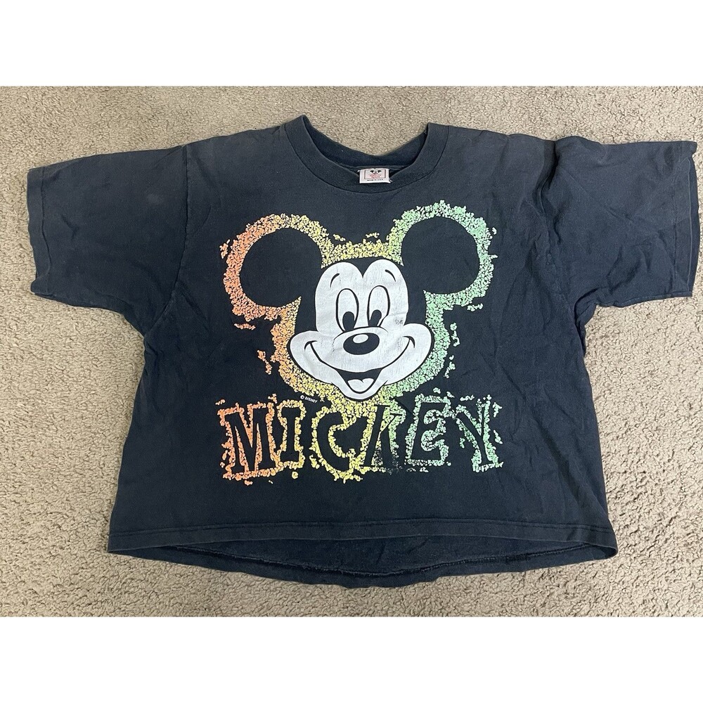 Cropped Mickey Mouse One Size Fit All Vintage